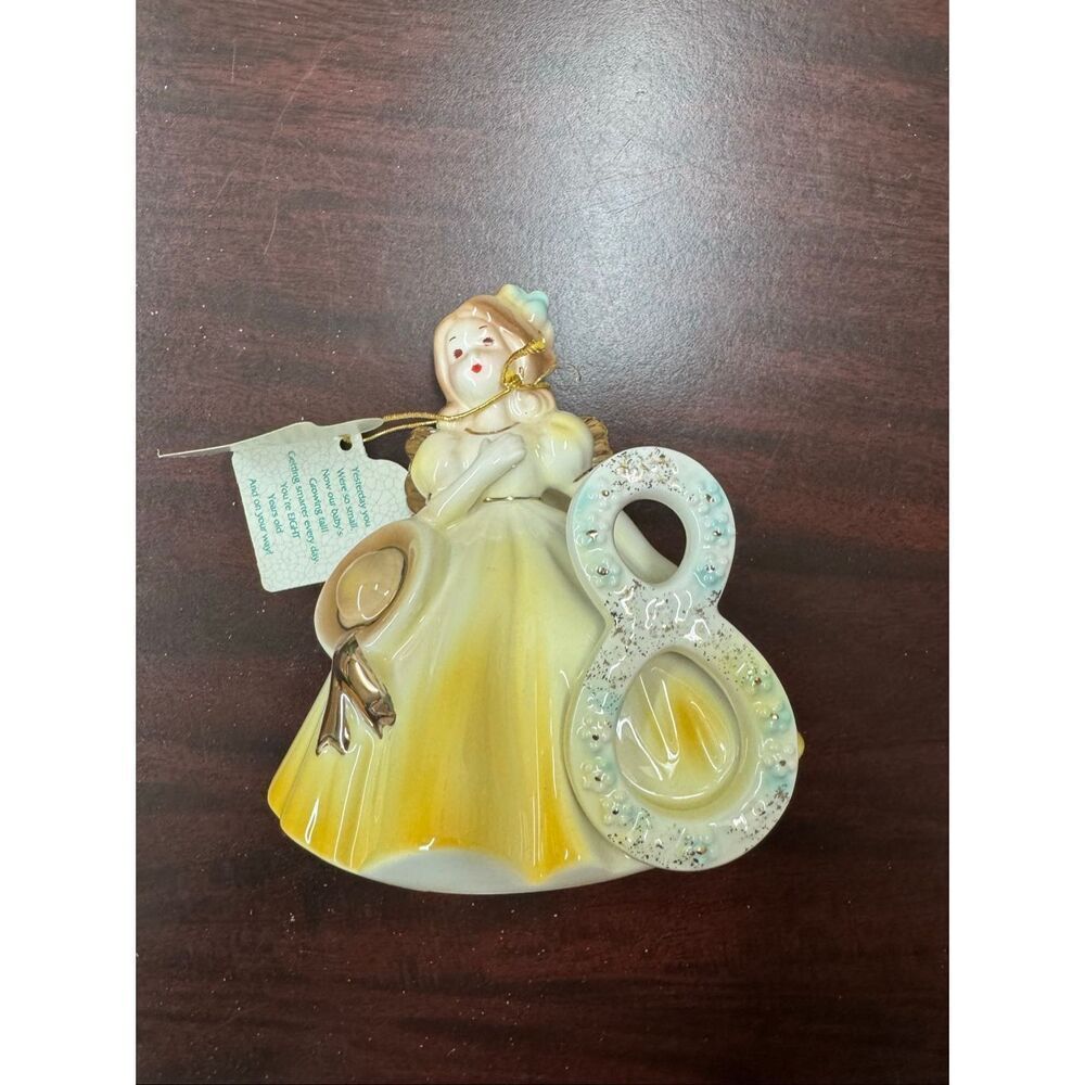 NWT Vintage Josef Originals Applause Year 8 Birthday Girls Doll Figure